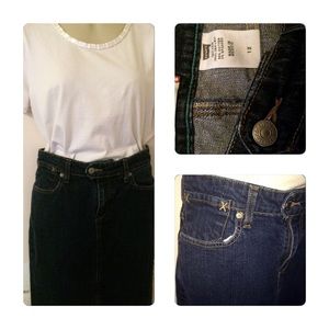 Levi's Jeans Skirt
