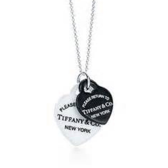 Tiffany & Co Double Heart Pendant