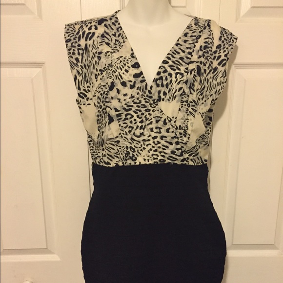 Animal Print Body Dress - Picture 1 of 2
