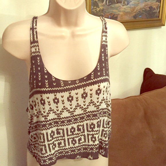 💥patterned tank top💥