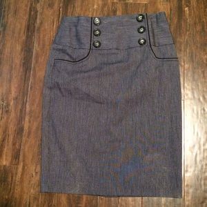 High Wasted Pencil Skirt