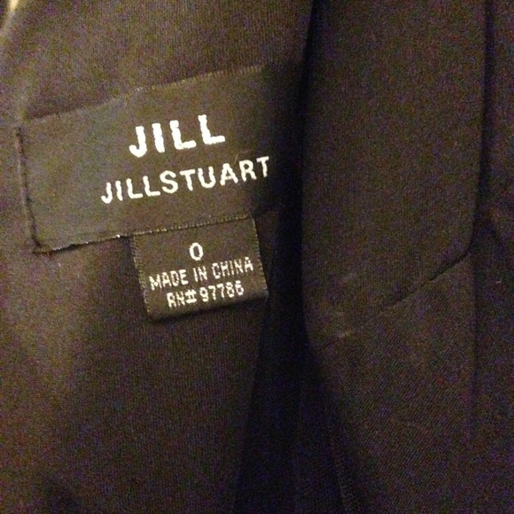 Jill Stuart Black Cocktail Dress - Picture 4 of 4