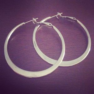 Sterling Silver Hoop Earrings