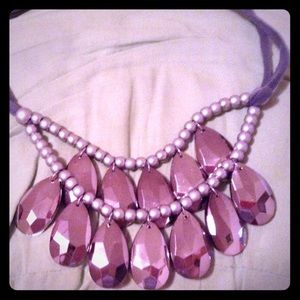 Pewter Statement Necklace