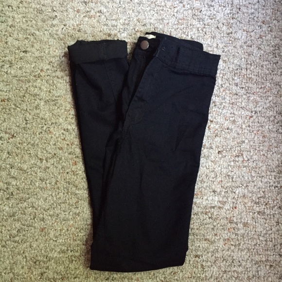 High waisted Easy Jeans dupe
