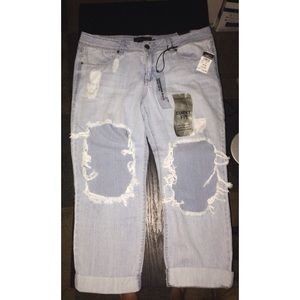 Rue21 Destroyed Boyfriend Jeans