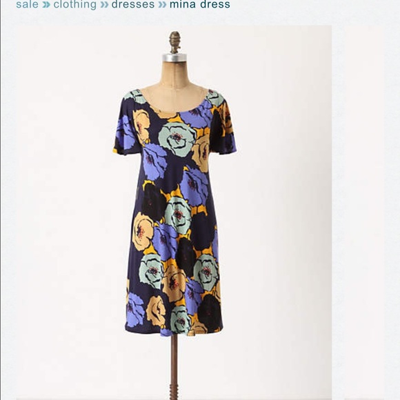 🔱SOLD🔱Anthropologie Mina Dress - Picture 2 of 4