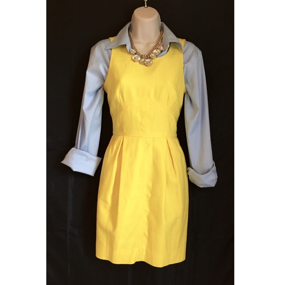 J. Crew Yellow Dress