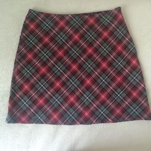 Plaid Miniskirt