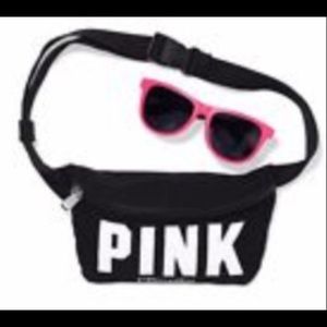 Victoria secrets PINKS fanny pack and sunglasses