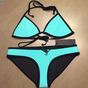 Triangl Swimwear Chloe Suit in Santa Rosa Splash