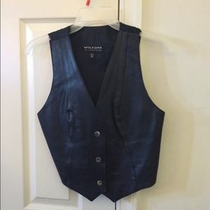 Wilsons soft leather vest