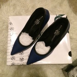 Blue rock&republic stilettos
