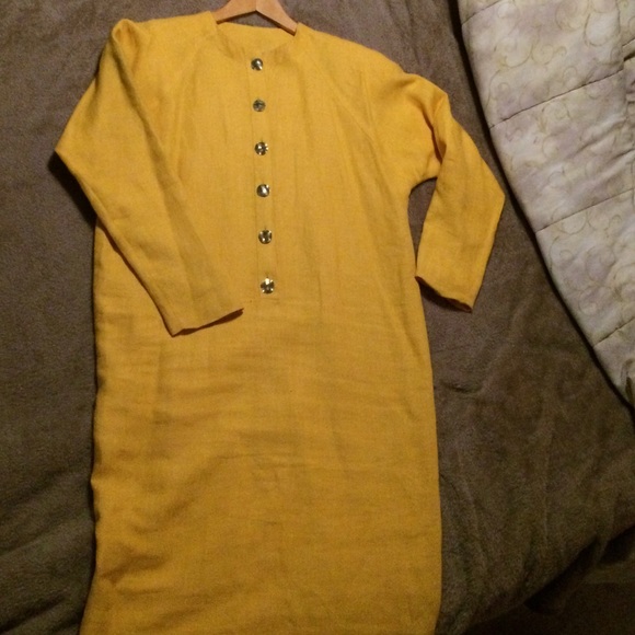Yellow dress
