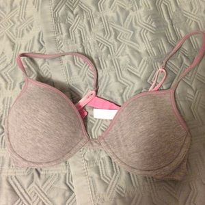 34b grey pink by VS bra