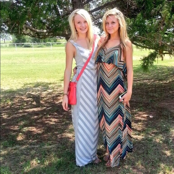 The dress on the right super pretty