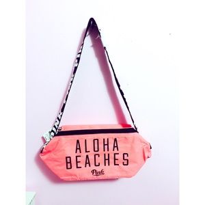 PINK Beach Cooler Bag
