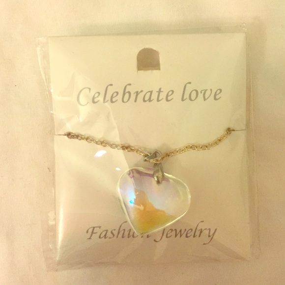 Heart shaped necklace.