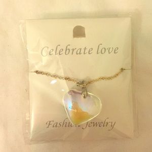 Heart shaped necklace.