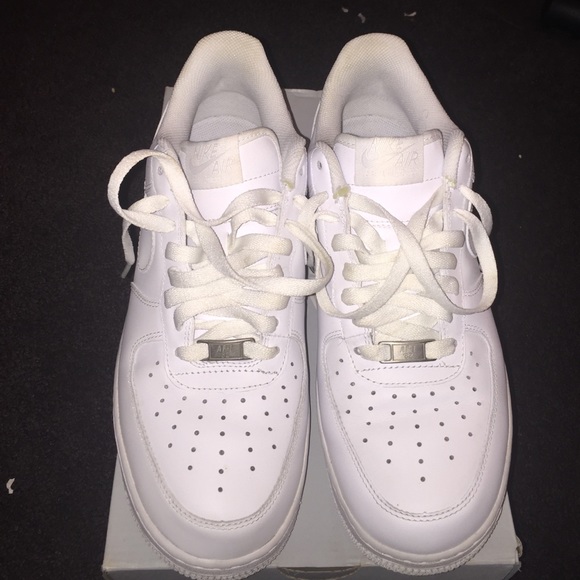 Nike Mens 8.5 Air Force 1 white/white