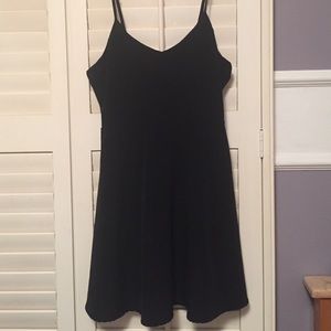Plain black dress dress from forever 21
