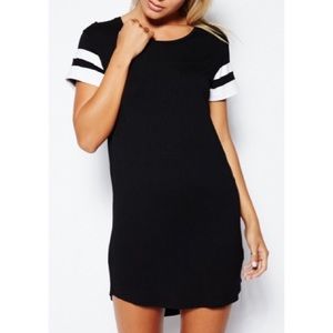 Black tshirt dress