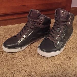 Gray pastry sneakers