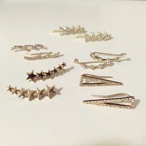 Stunning Ear Crawlers - set of 2 pairs