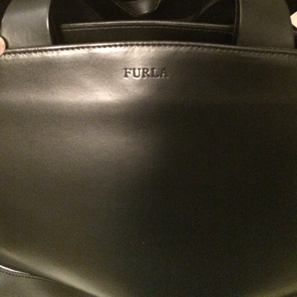 Authentic Black Furla Bag - Picture 2 of 4
