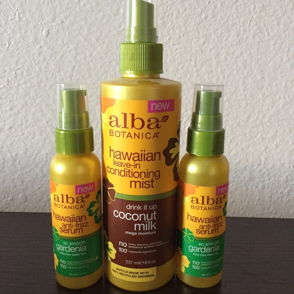 Alba Botanica Accessories All Natural Hair Products Bundle