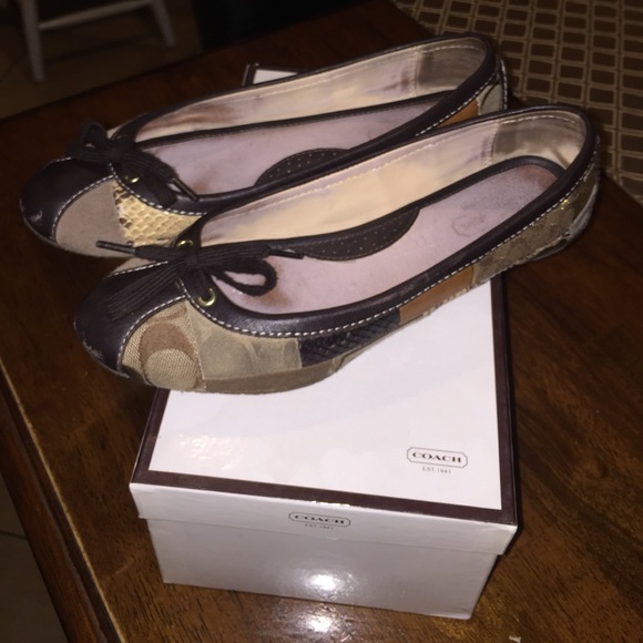 Authentic Coach Flats