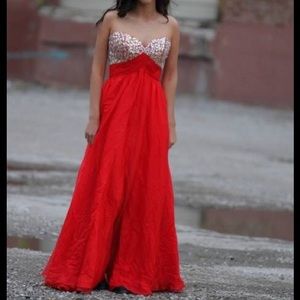 Jovani sequin top dress