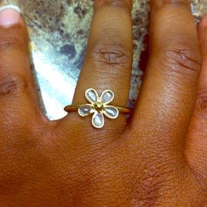 Coach Flower Sz 7 Ring