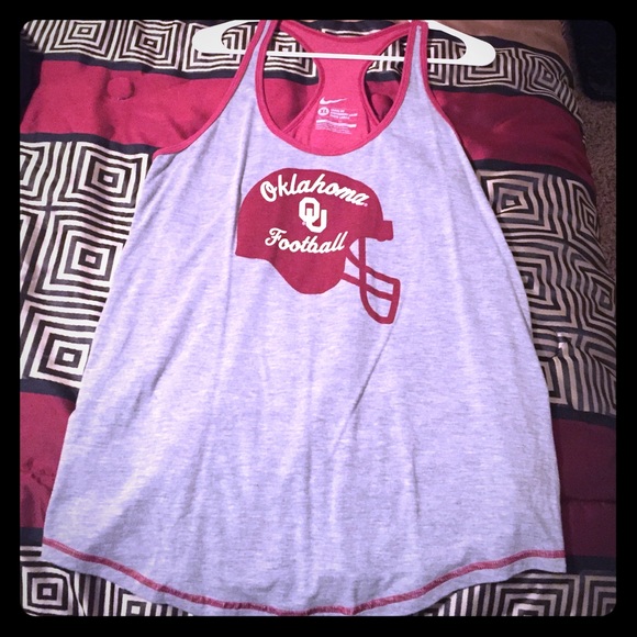 Nike Tops - OU football tank top