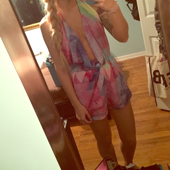 Colorful romper