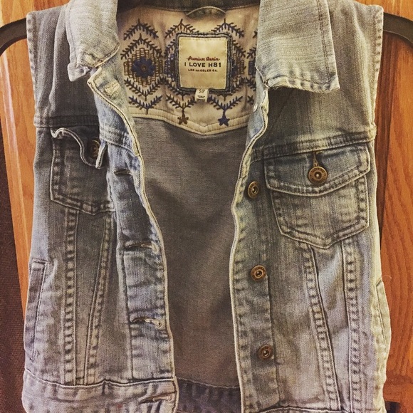 Denim vest💙💙