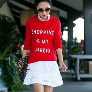 Wildfox sequined sweater