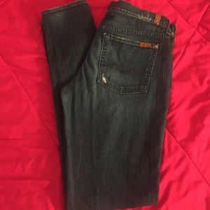 Seven, For All Mankind Skinny Jeans , Size 31