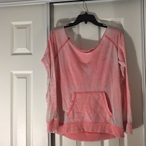 off the shoulder light weight crew