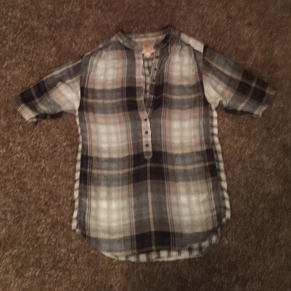 Lucky brand flannel dress