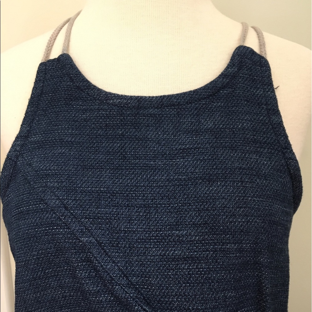 Free People Blue Denim-Like Dress - Picture 4 of 8