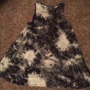 Black and white dress