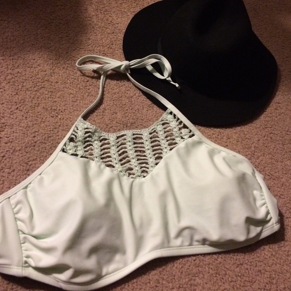 Xhilaration Crochet Bikini Top.