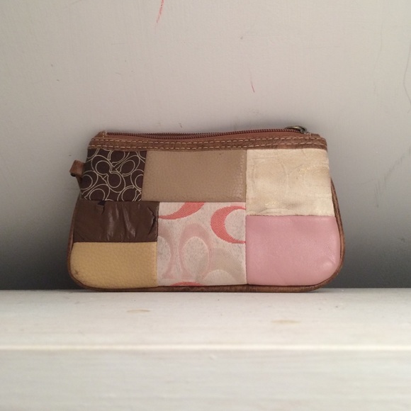 PATCHWORK COACH INSPIRED WRISTLET