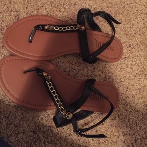 Cute skull sandals
