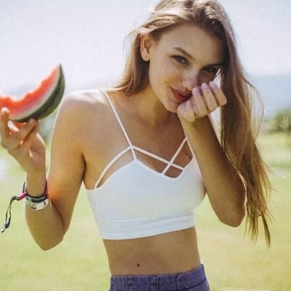 Strappy  crop top