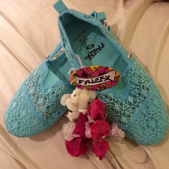 Frisxy Shoes - Blue flats sale 🎉🎉🎉