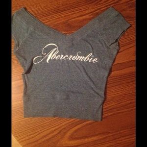 Abercrombie V Neck Crop Top