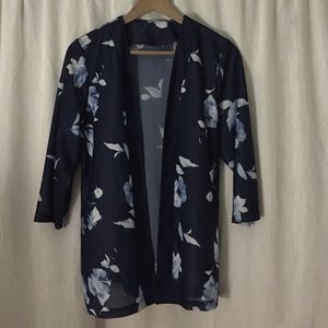 Blue kimono cover up *** read caption