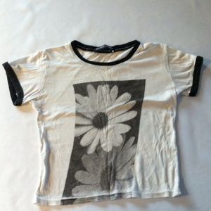 Brandy Melville Flower Tee